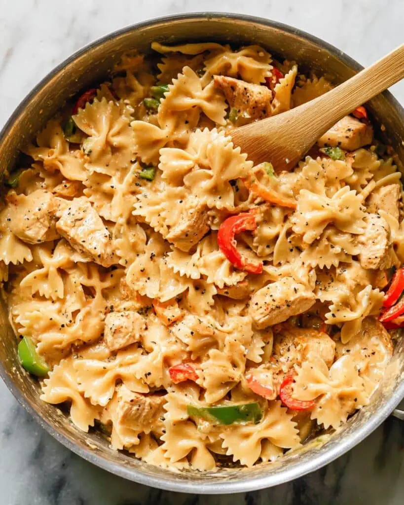 Cajun Chicken Alfredo Pasta Recipe