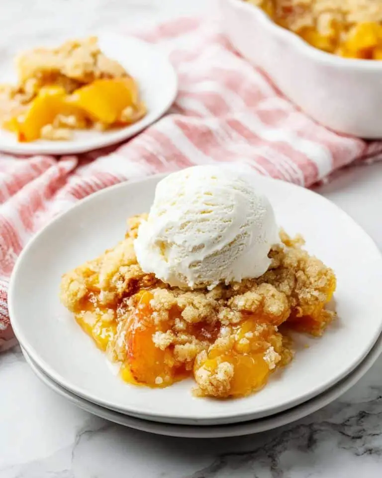 Peach Dump Cake Recipe