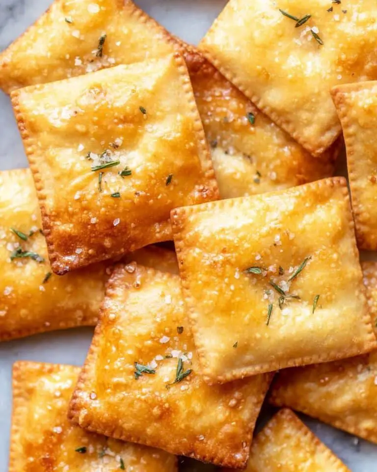 Keto Crackers: 2-Ingredient Cheddar Cheese Almond Flour Snacks Recipe