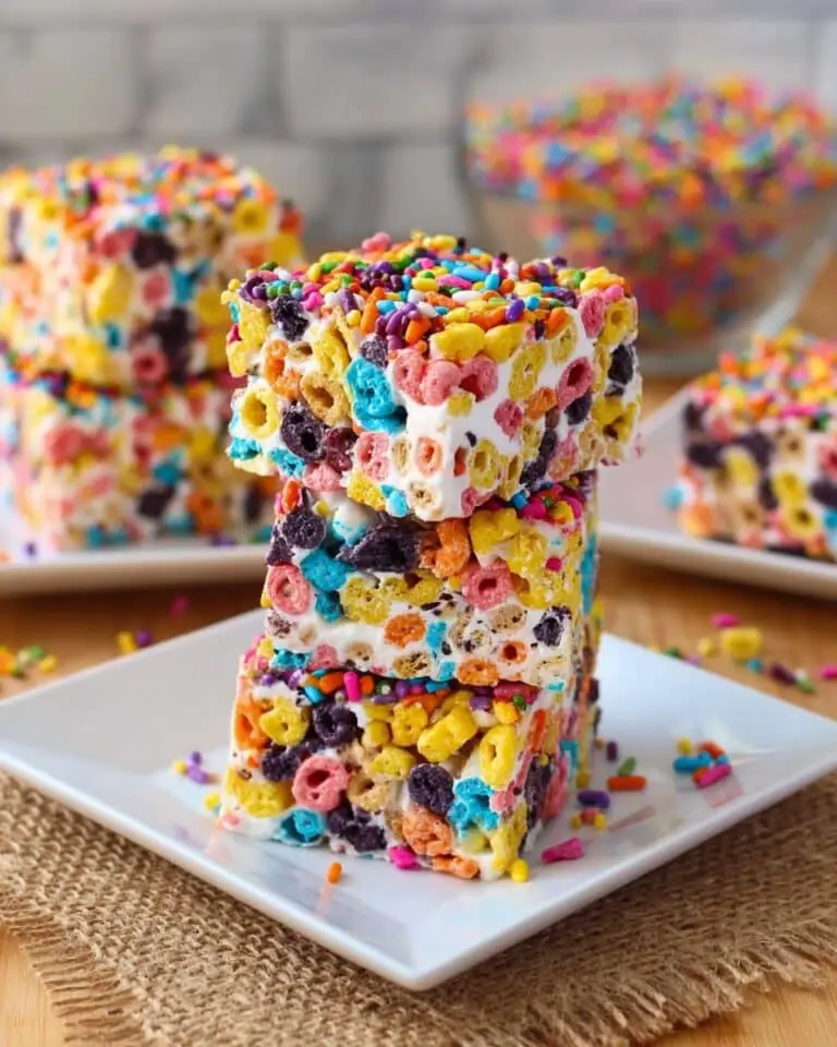 Captain Crunch & Froot Loop Krispie Treats Recipe